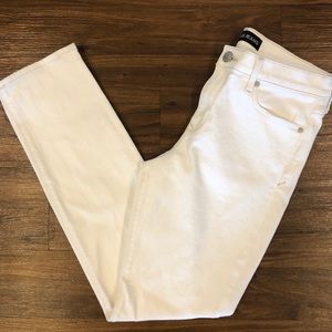 Express White Skinny Denim Jeans